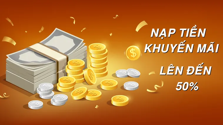 Nạp Lần 2 Tặng 50% Tại Nhà Cái BET168 Khi Tham Gia Ngay 6 Nạp Lần 2 Tặng 50% Tại Nhà Cái BET168 Khi Tham Gia Ngay