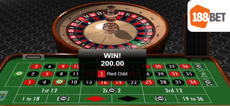roulette chau au live 188bet